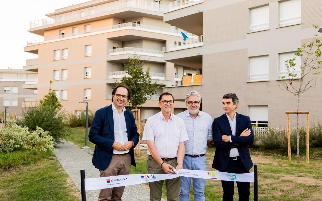 SOGEPROM ET ICADE INAUGURENT « MOSAÏC » À CUGNAUX (31)