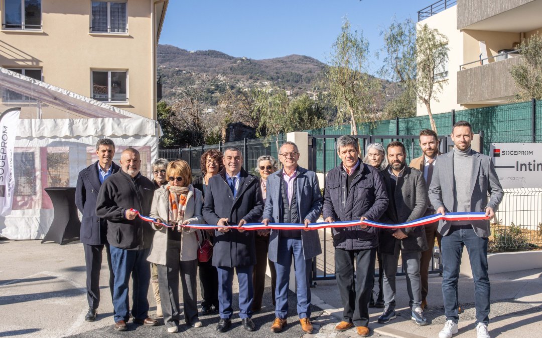 SOGEPROM INAUGURE SA NOUVELLE RÉSIDENCE « INTIMI » À SAINT-MARTIN-DU-VAR