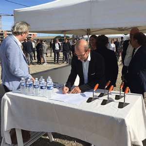 SOGEPROM-PRAGMA Occitanie Méditerranée pose la première pierre de son programme Mas de la Font