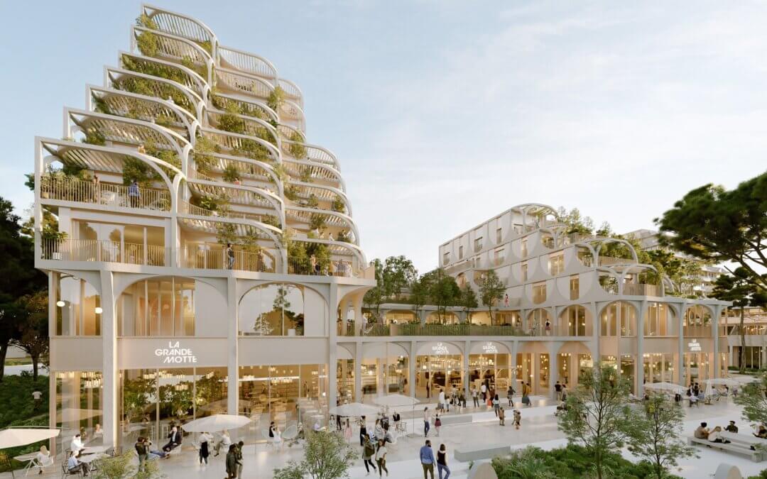 UN NOUVEAU CHAPITRE ARCHITECTURAL POUR LA GRANDE MOTTE (34) AVEC UN PROGRAMME MIXTE INNOVANT